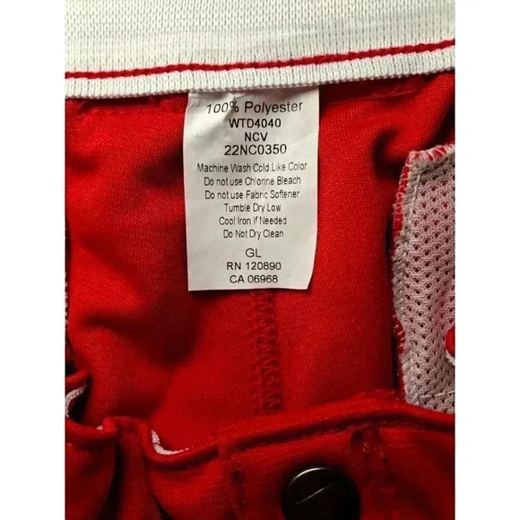 Demarini Apparel Girls Size Large Red Softball Pants WTD4040CHGL New with Tags - Picture 5 of 6